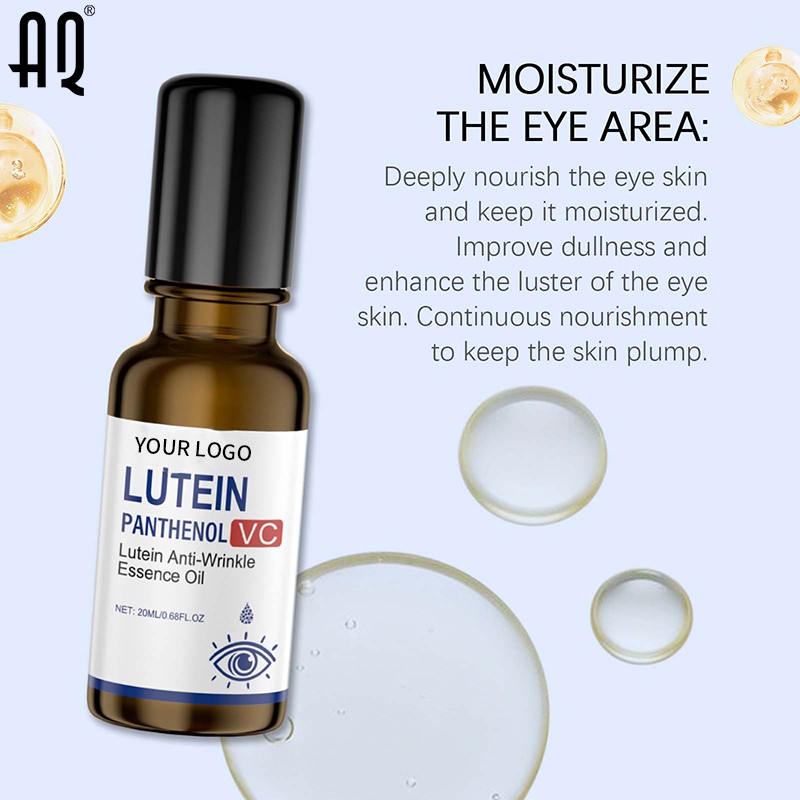 Eye Essence Manufacturer - Private Label Long-Lasting Deep Moisturizing Anti-Wrinkle Lutein Oil for Fine Lines