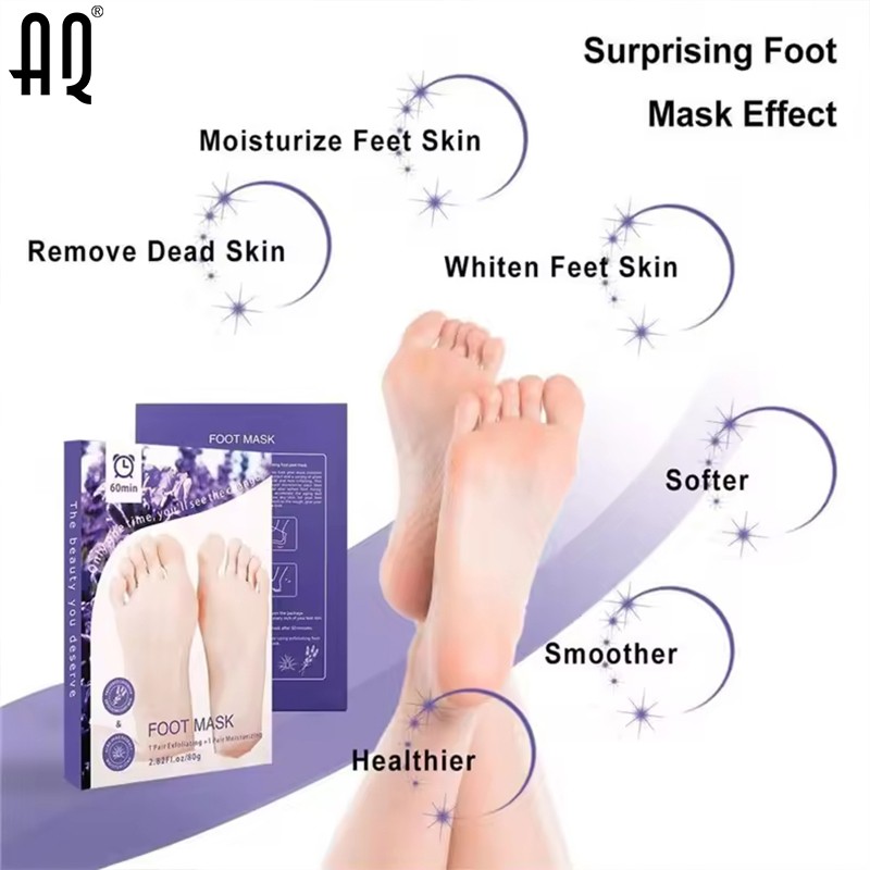 Lavender Socks Manufacturer - 100% Natural Organic for Foot Skin Moisturizing Exfoliating Vegan Cream Glycerin