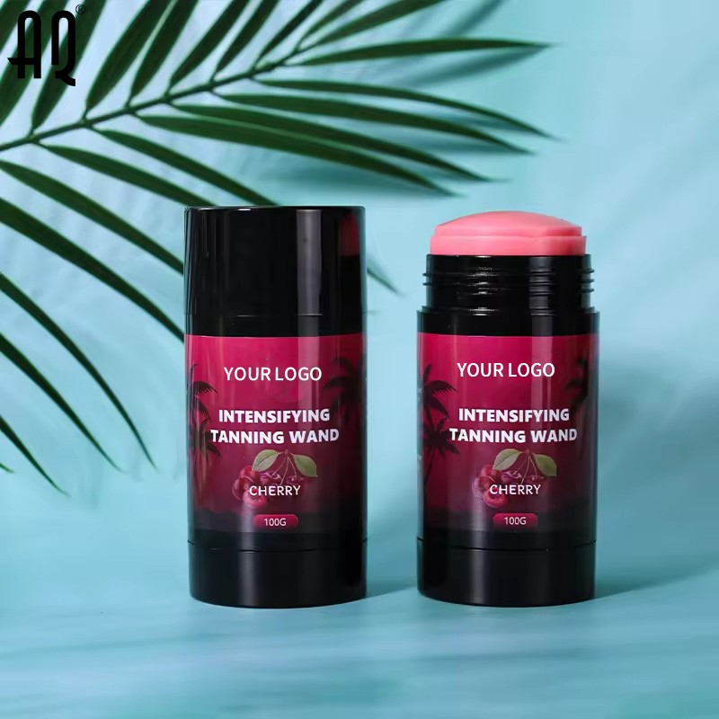 Tanning Accelerator Gel Manufacturer - Private Label Organic Herbal Mineral Sunbed Booster Stick Face Body Carrot Oil