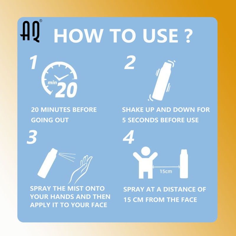 Sunscreen Spray Manufacturer - AIQI Private Label SPF PA+++ Natural Organic Body Face