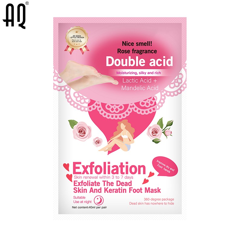 Foot Mask Manufacturer - Hot Selling Peel Moisturizing Collagen Hydrating Nails Infused Aloe Vera Goat Milk