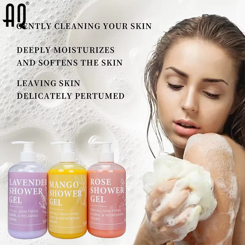 Body Wash Manufacturer - Custom Label Hydrating Moisturizing Refreshing Rose Smoothing Nourishing Anti-Bacterial