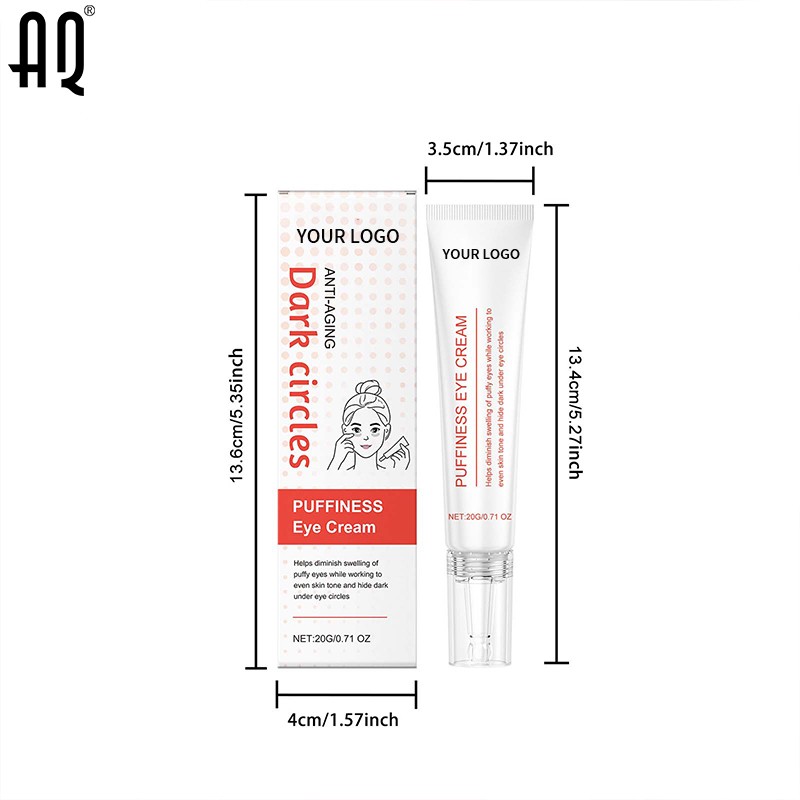 Eye Cream Manufacturer - Private Label 20g with Vitamin C Moisturizes Fade Dark Under Eye Circles