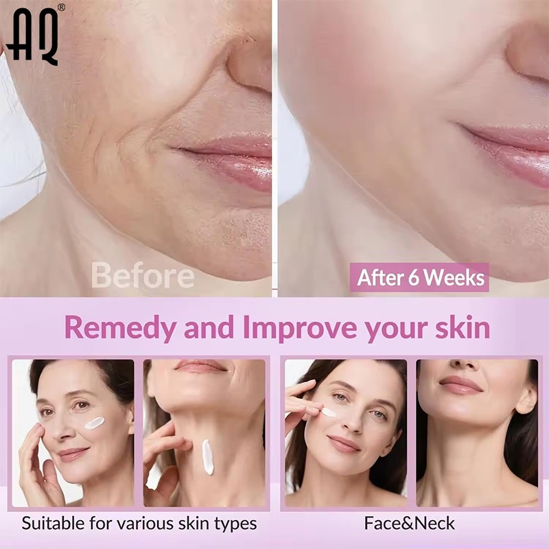 Neck Cream Manufacturer - Private Label Dual-Function Day Night Moisturizing Firming Anti-Wrinkle Repairing Tightening