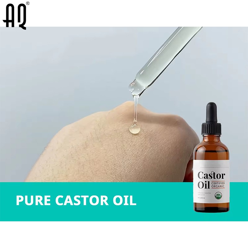 Castor Oil Manufacturer - Organic Cold Pressed for Health Skin Hair & Eyelash Growth Nourishing Smoothing