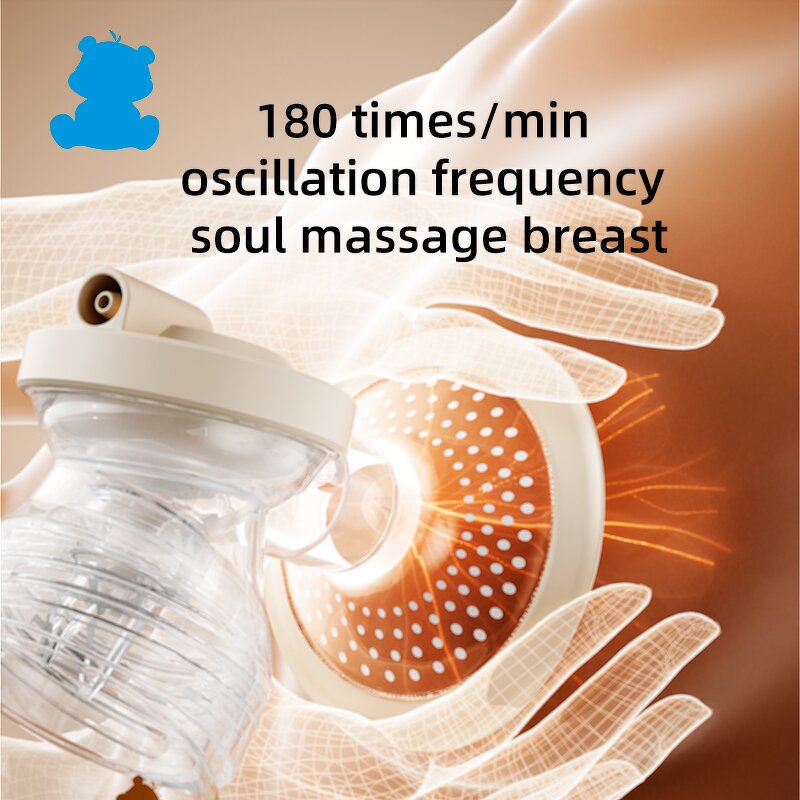 Electric Breast Pump Manufacturer - 2025 New Design 12 Level Frequency Conversion Double