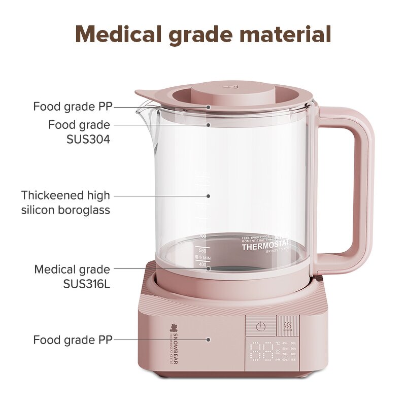 Milk Kettle Manufacturer - Hot Selling Multifunctional for Baby Formula OEM/ODM