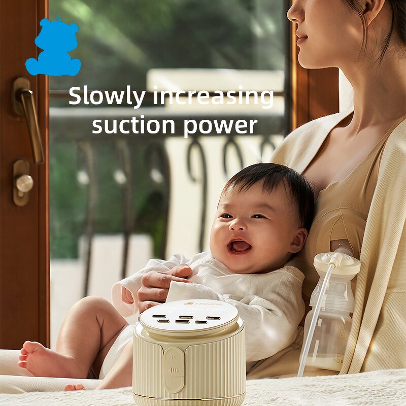 Electric Breast Pump Manufacturer - 2025 New Design 12 Level Frequency Conversion Double