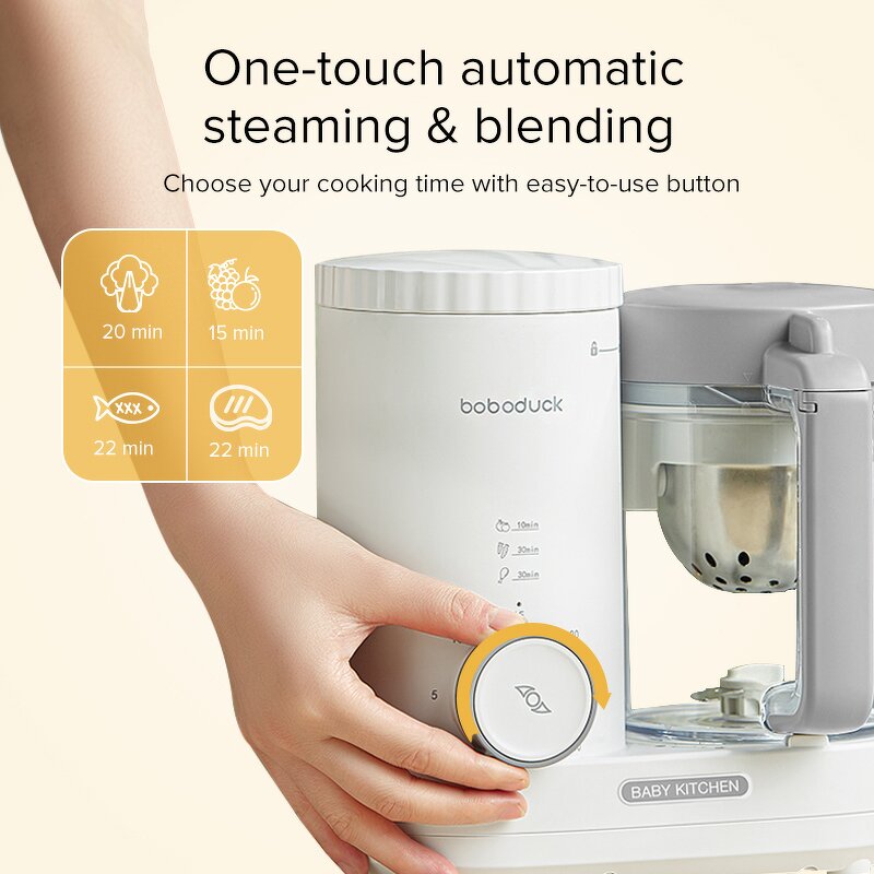 Baby Food Blender Manufacturer - 110V Boboduck Best Selling BPA Free Food Processor in Stock