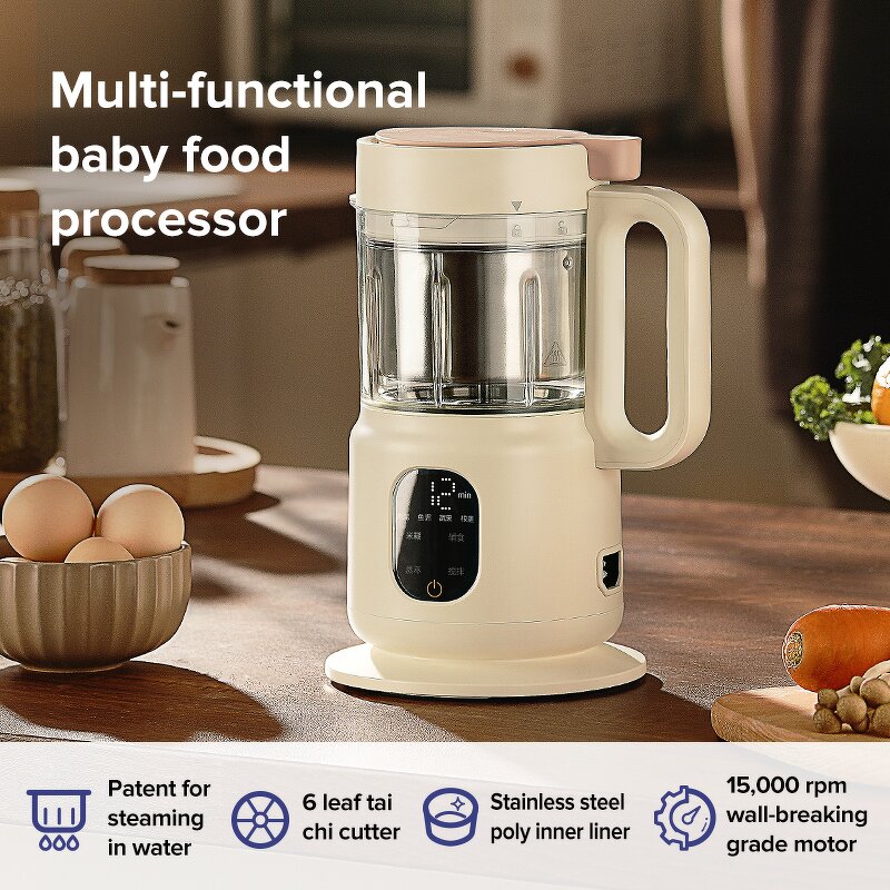 Baby Food Processor Manufacturer - Fimilla Custom Automatic Food Mixer Steamer Blender Maker