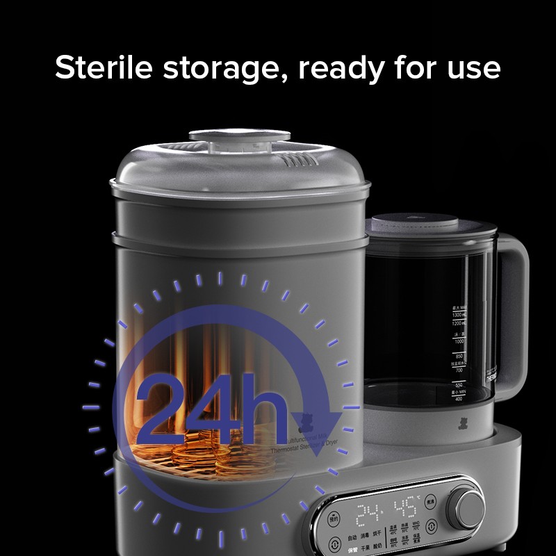 Bottle Heater Manufacturer - 10-in-1 Multifunction with Electric Steam Cleaning and Drying