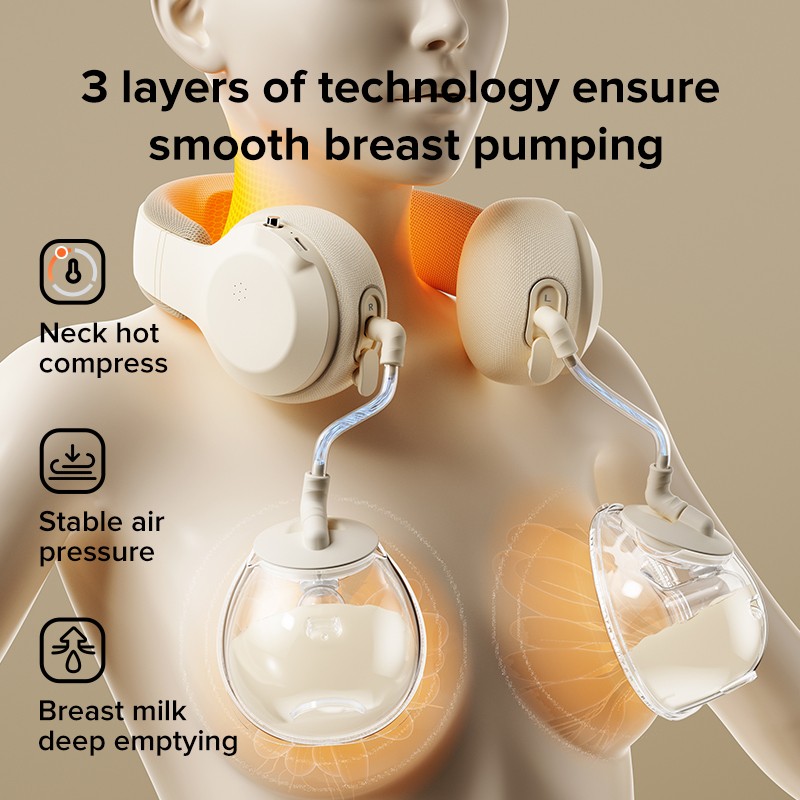 Electric Breast Pump Manufacturer - 2024 New Design Wholesale Double Pumps Hands Free Electric