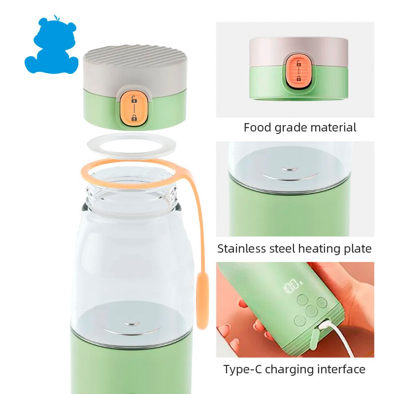 Milk Kettle Manufacturer - Portable Rechargeable Smart Heated Travel Water Kettle