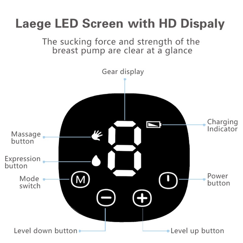 Wearable Breast Pump Manufacturer - OEM High Quality Hands Free Double Sealed Flange Low Noise
