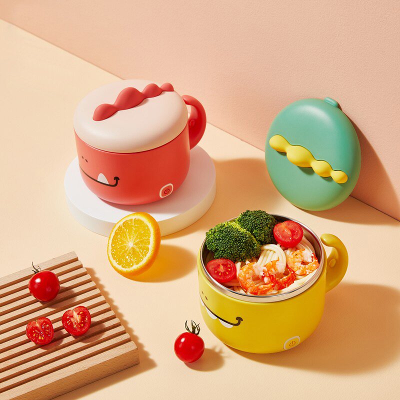 Heated Baby Bowl Manufacturer - Rechargeable Portable Insulated Stainless Steel Bowls