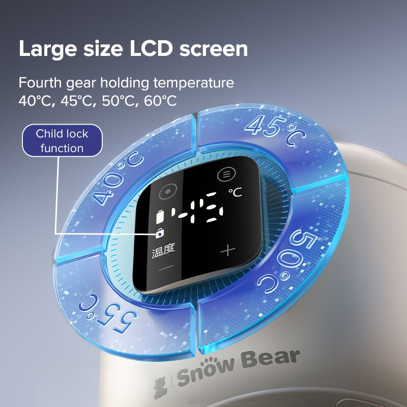 Baby Food Warmer Bowl Manufacturer - New Design Rechargeable Portable with Titanium Alloy Liner