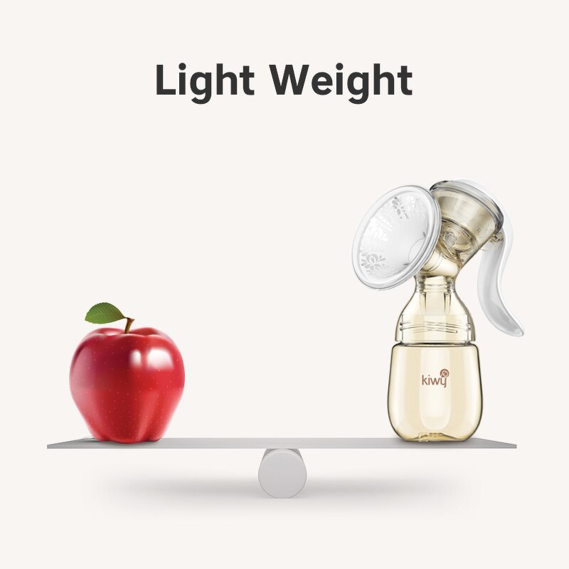Manual Breast Pump Manufacturer - Kiwy BPA Free Portable PPSU for Breastfeeding