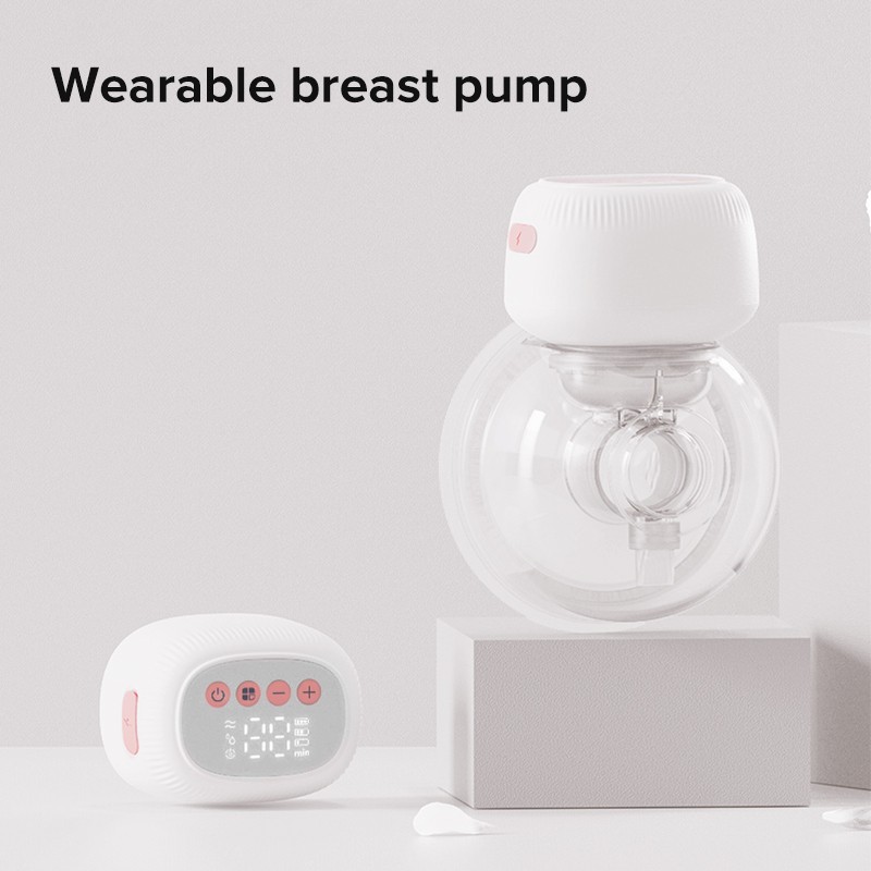 Wearable Breast Pump Manufacturer - 2025 New Arrival Silicone Hands-free BPA Free for Working Moms
