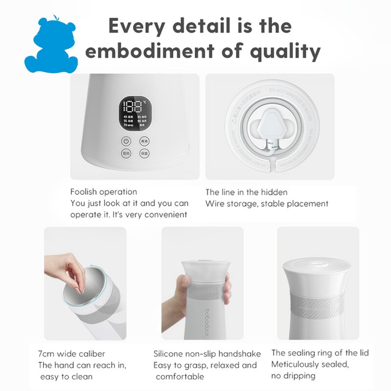 Electric Kettle Manufacturer - Boboduck Promotional Temperature Control for Baby Formula