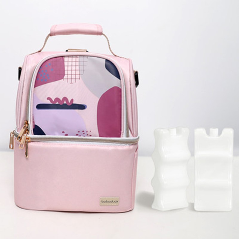 Breastmilk Cooler Bag Manufacturer - Wholesale Hot Selling Tote Storage Insulated Bottle Bag