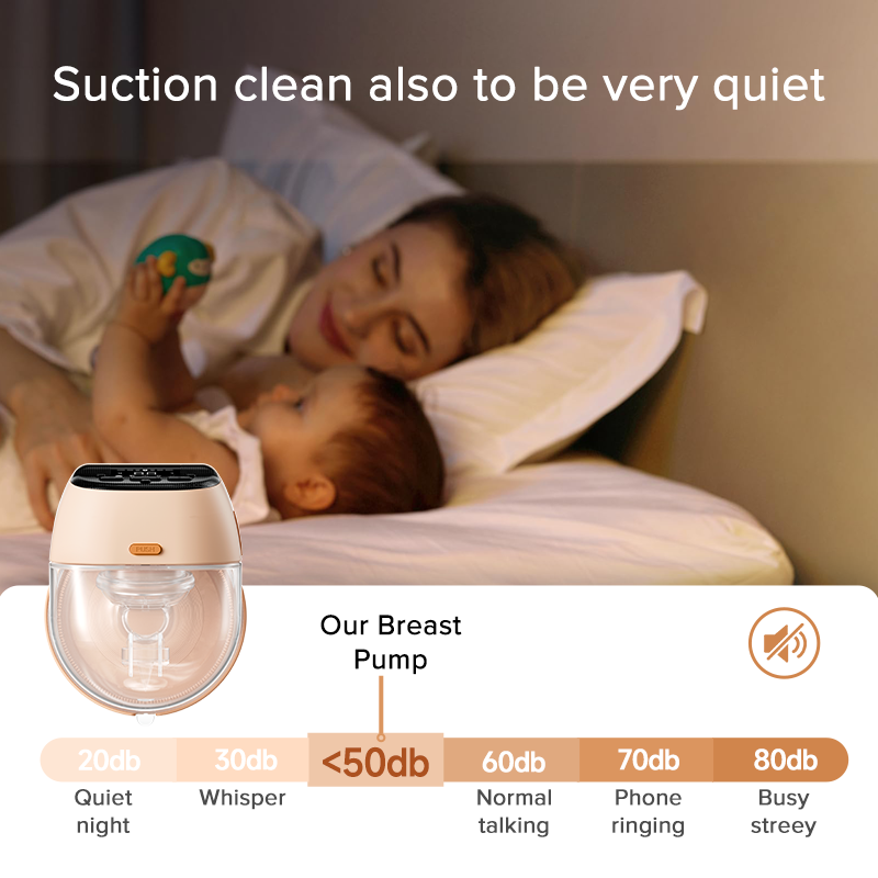 Wearable Breast Pump Manufacturer - New Design Hands Free 200ML Double Silicone Electric