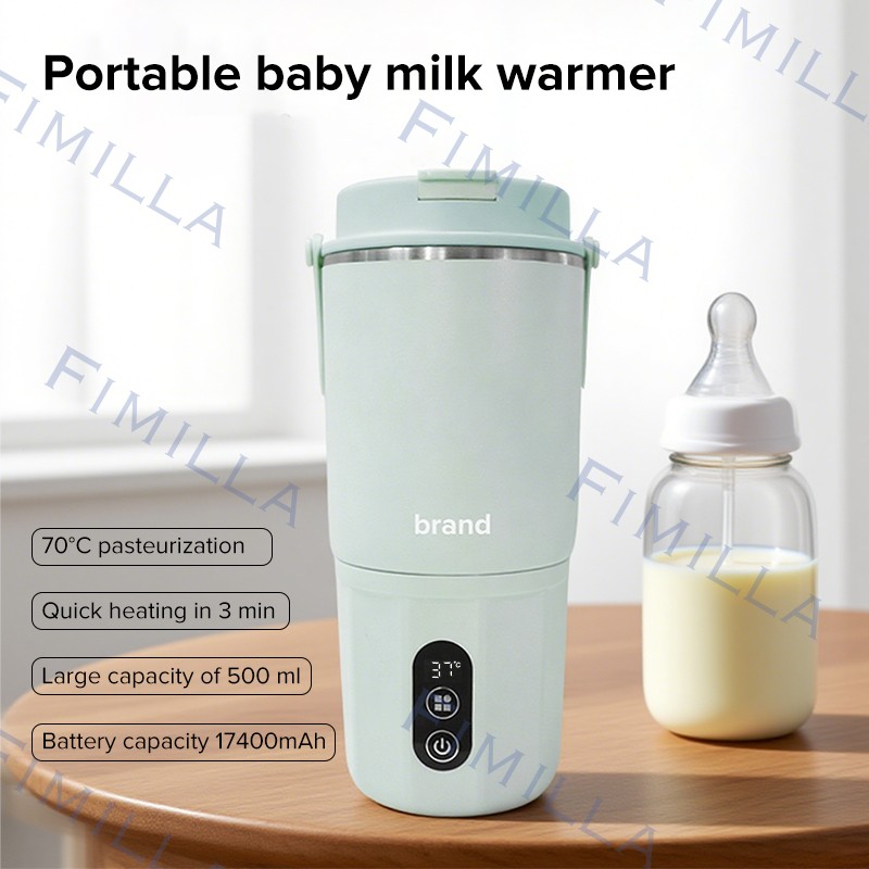 Bottle Warmer Manufacturer - 500ml Rechargeable USB Precise Temp Control Portable