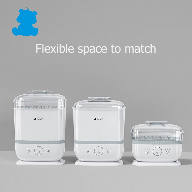 Baby Bottle Sterilizer Manufacturer - Large with Warmer and Dryer Steam Sterilizing