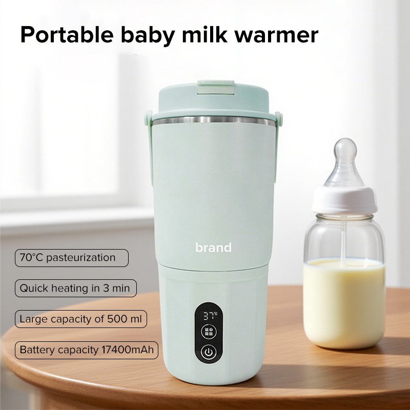 Bottle Warmer Manufacturer - Portable 500ml Cordless Constant Temperature Travel for Formula