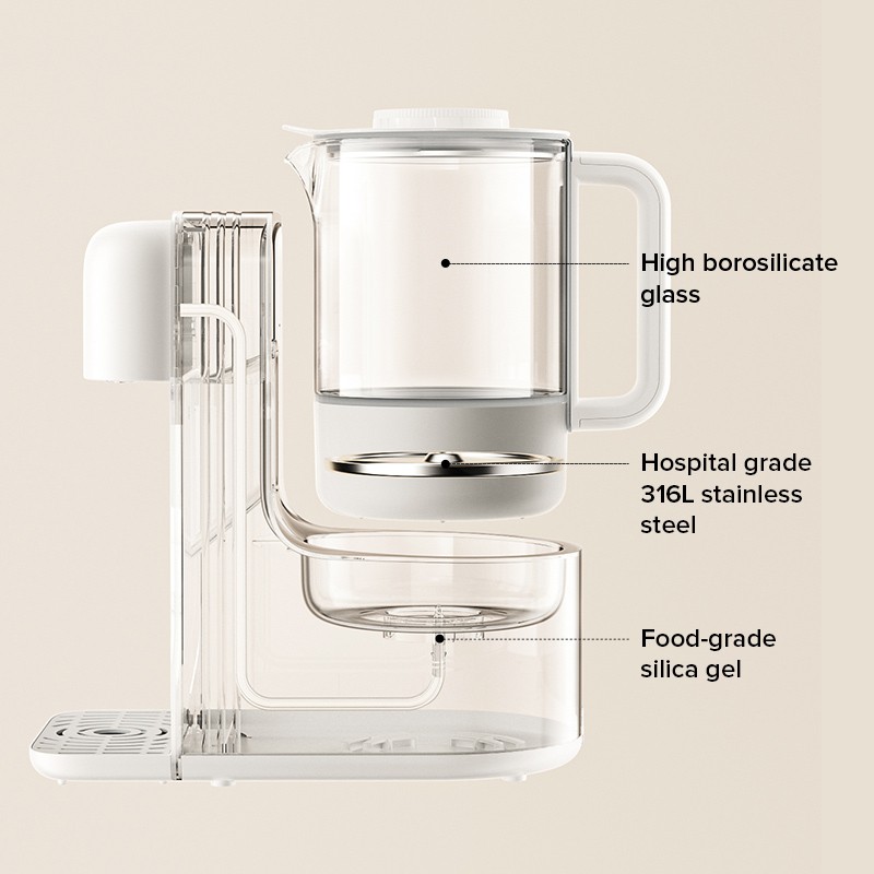 Baby Formula Maker Manufacturer - New Launch KC Certified Automatic Glass Silicon Material