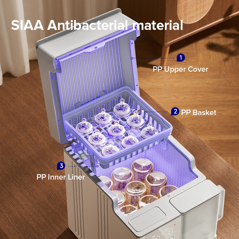 Baby Bottle Sterilizer Manufacturer - 2025 All-in-One Auto Washer Dryer & Sterilizer Warm Milk