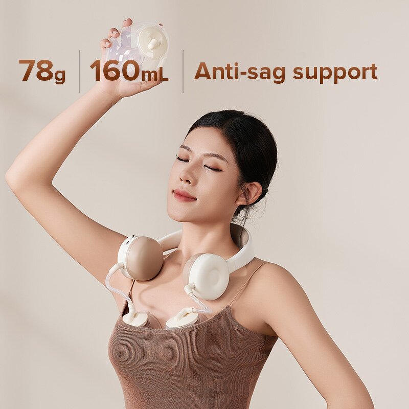 Wearable Breast Pump Manufacturer - Pioneer Neck-hanging Hands-free Electric W2