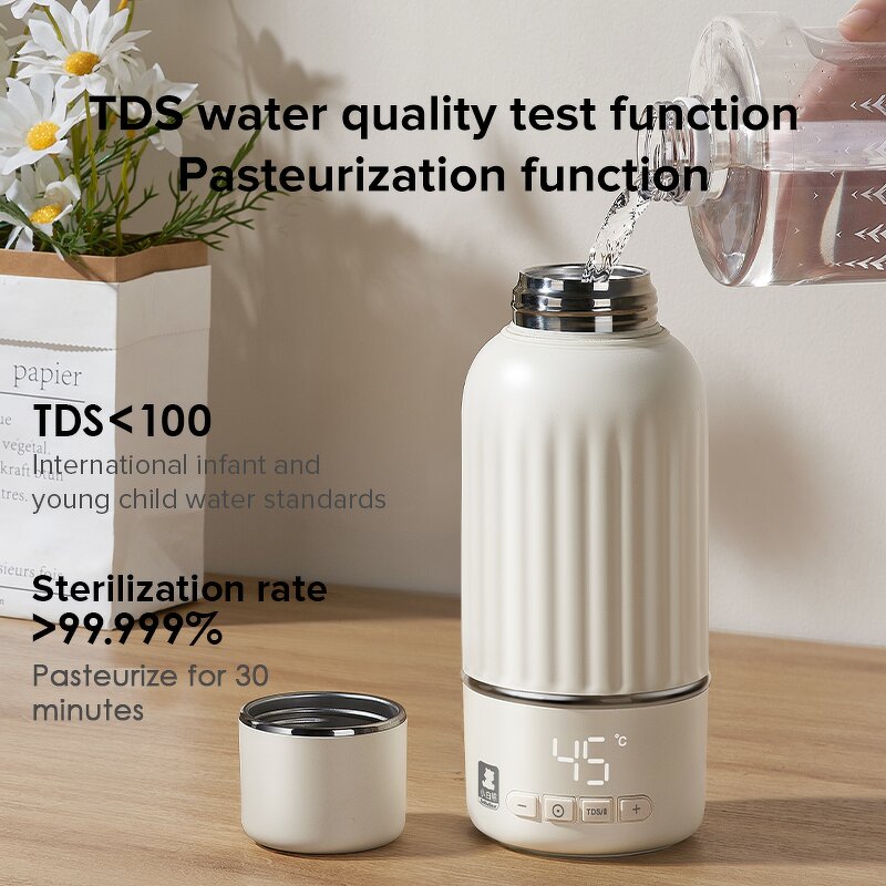 Bottle Warmer Manufacturer - 500ml Rechargeable USB Precise Temp Control Smart Portable for Car Travel