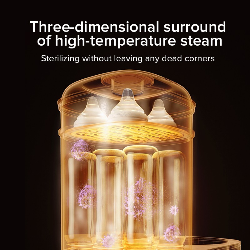 Bottle Heater Manufacturer - 10-in-1 Multifunction with Electric Steam Cleaning and Drying