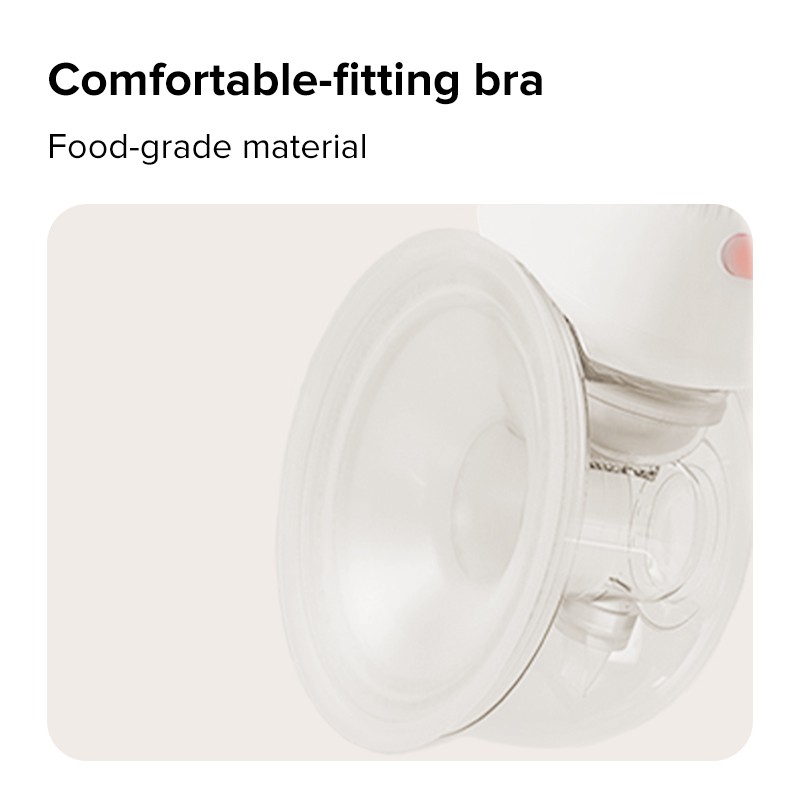 Wearable Breast Pump Manufacturer - 2025 New Arrival Silicone Hands-free BPA Free for Working Moms