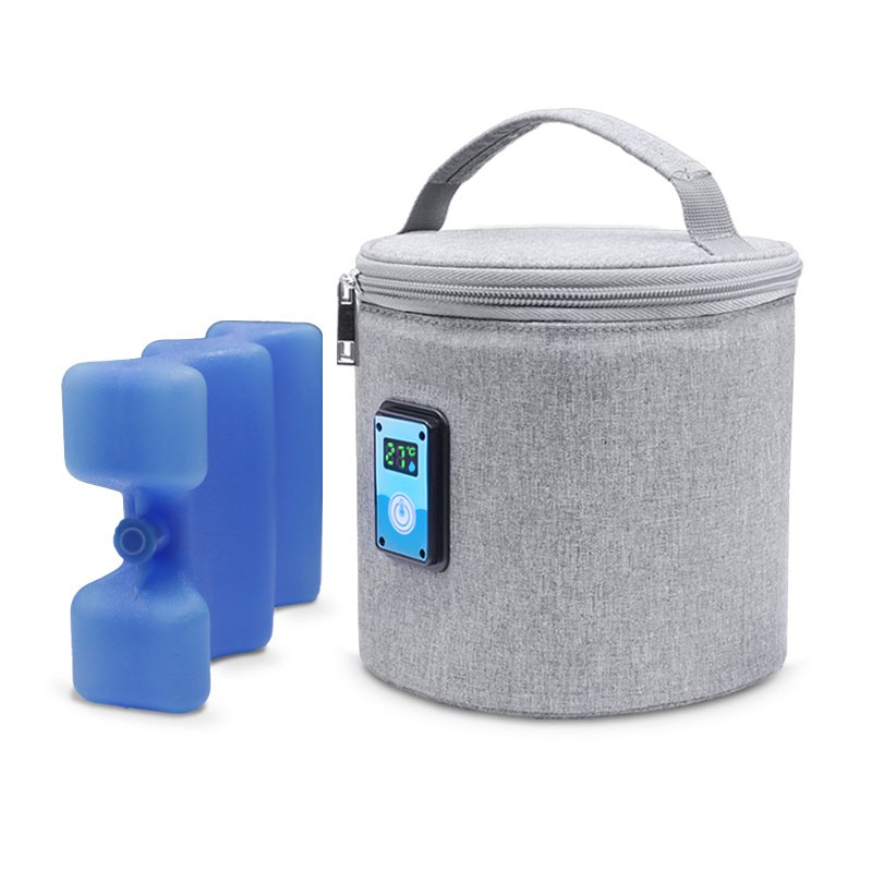 Milk Cooler Bag - Ice Pack 4 Bottle Capacity