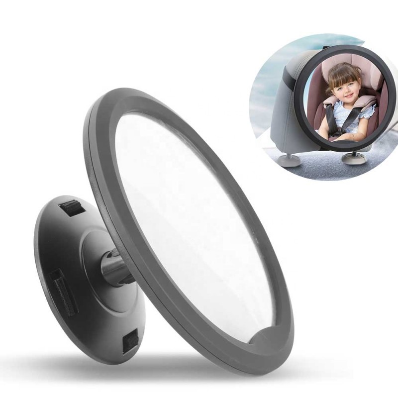 Baby Car Mirror - Shatterproof Backseat Mirror
