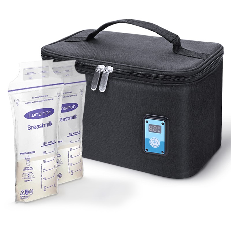 Breastmilk Cooler Bag - Digital Display Temperature