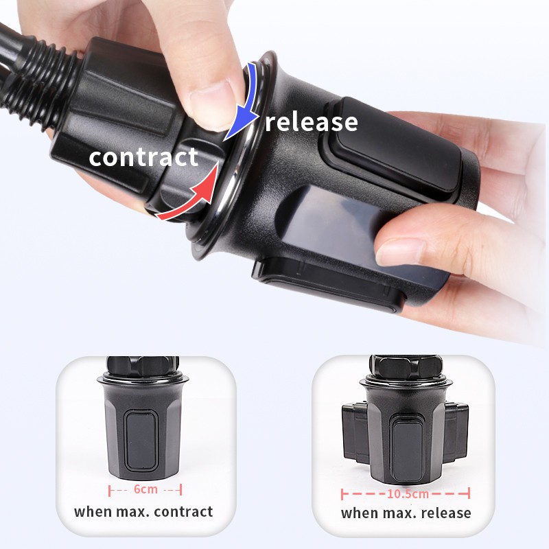 Car Cup Holder - Universal Phone Cradle