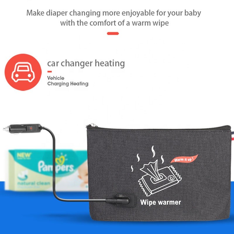 Baby Wipe Warmer - Micro USB Plug Heater