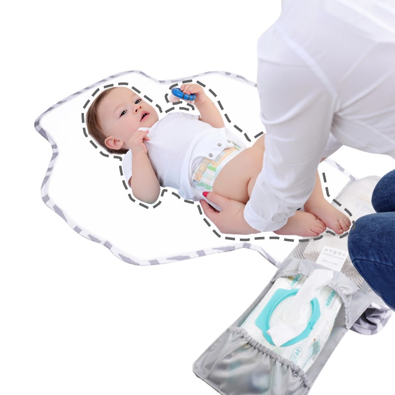 Baby Changing Mat - Portable Waterproof Pad