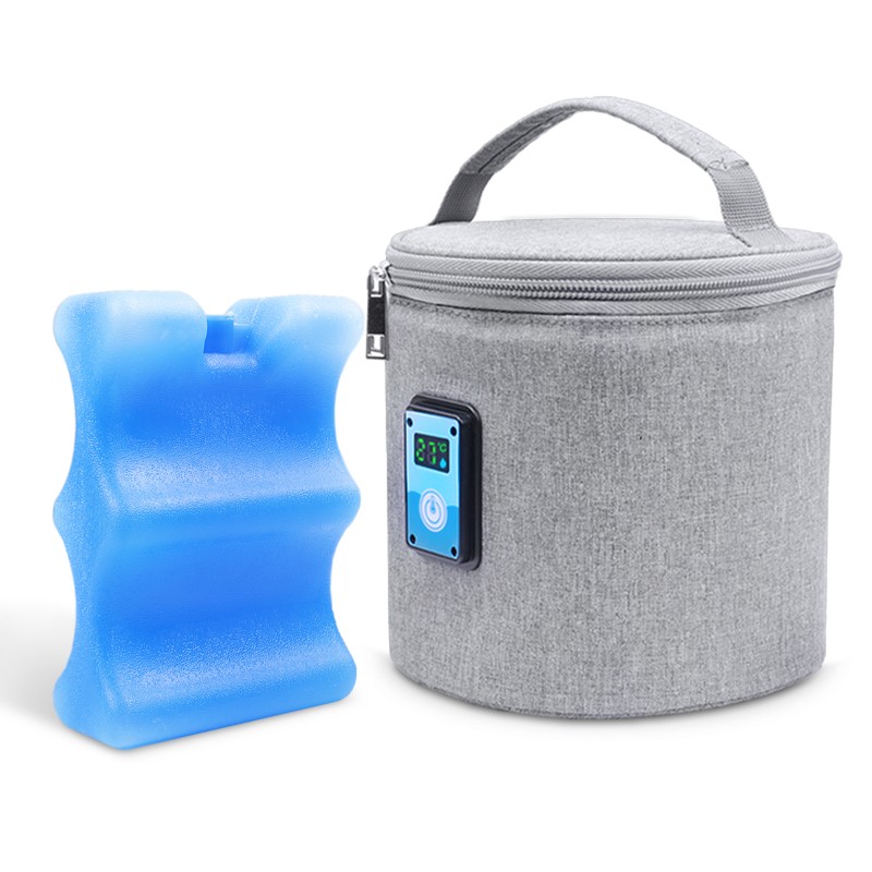 Milk Cooler Bag - Ice Pack 4 Bottle Capacity