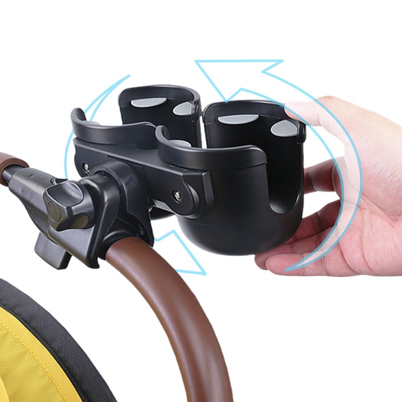 Dual Cup Holder - 360 Rotating for Baby