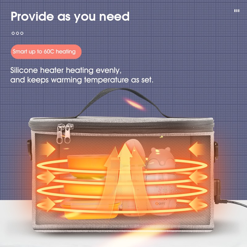 USB Bottle Warmer - Waterproof Black Design