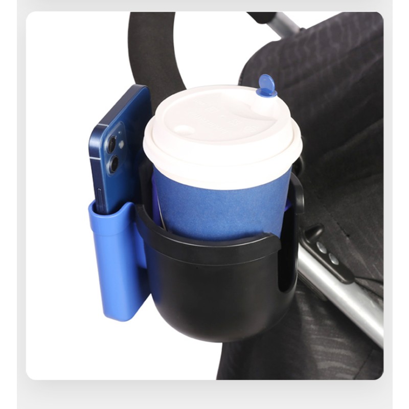 Stroller Cup Holder - 2 in 1 with Phone