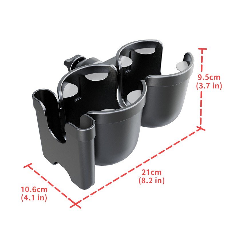 Stroller Cup Holder - Universal Double Holder