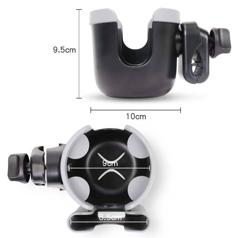 Plastic Cup Holder - Anti-Slip Pram Holder