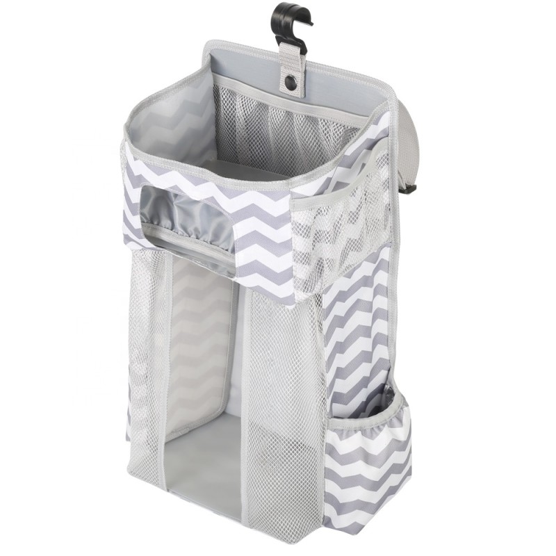 Baby Storage Caddy - Striped Oxford Cloth
