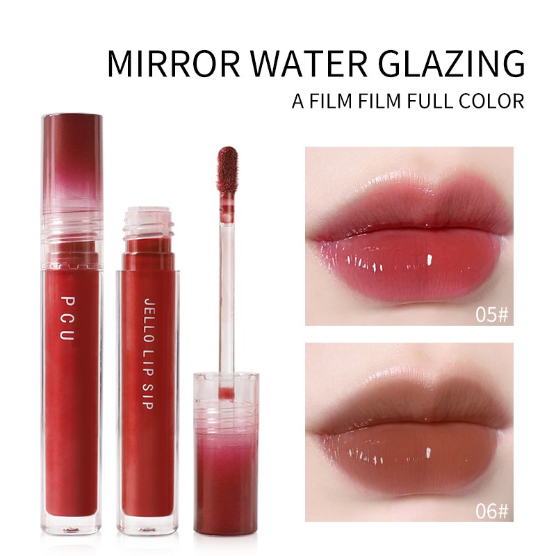 Wholesale Plumper Jelly Lip Tint Moisturizing Non Fade Water Light Mirror Lip Glaze Glossy Lip Gloss
