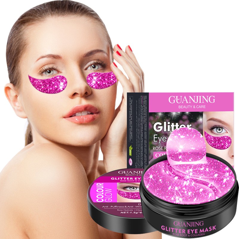 Collagen Starry Sky Eye Mask Niacinamide Eye Brightening Cross Border Factory Eye Mask