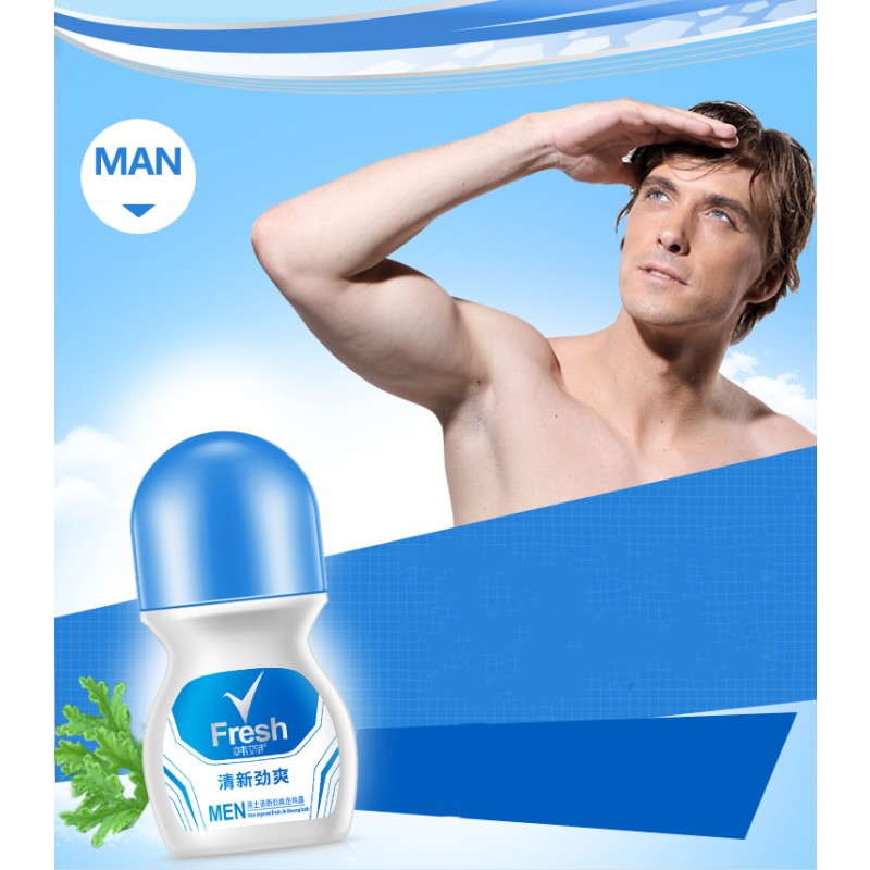 Pleasant Fragrance Roll-On Lotion with Anti-Perspirant Properties Enriched with Fruit Mineral Ingredients for Whitening Skincare